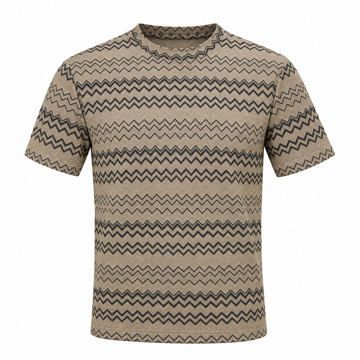 OBA Aura Wave Oversized Tee Desert Noir