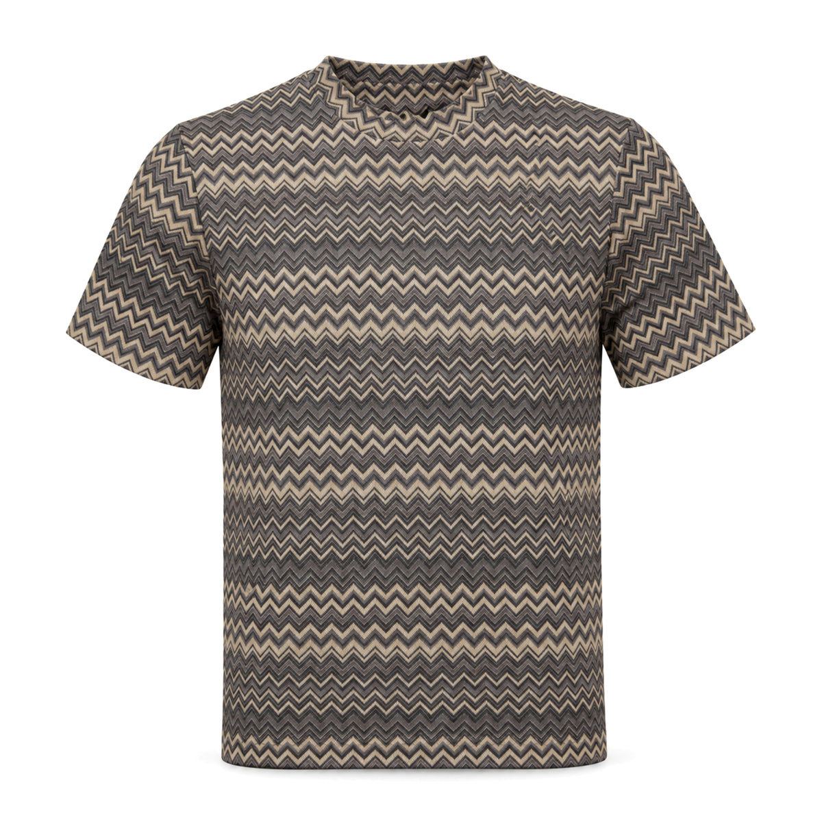 OBA Aura Wave Oversized Tee Graphite Sand