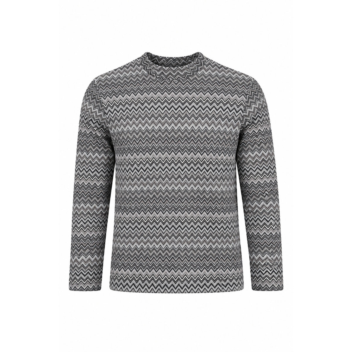 OBA Aura Wave Oversized Tee Long sleeves Midnight Ivory