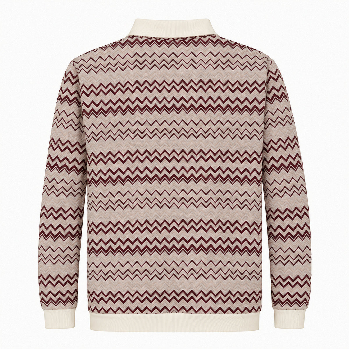 OBA Aura Wave Reversible Jacket Burgundy Sand
