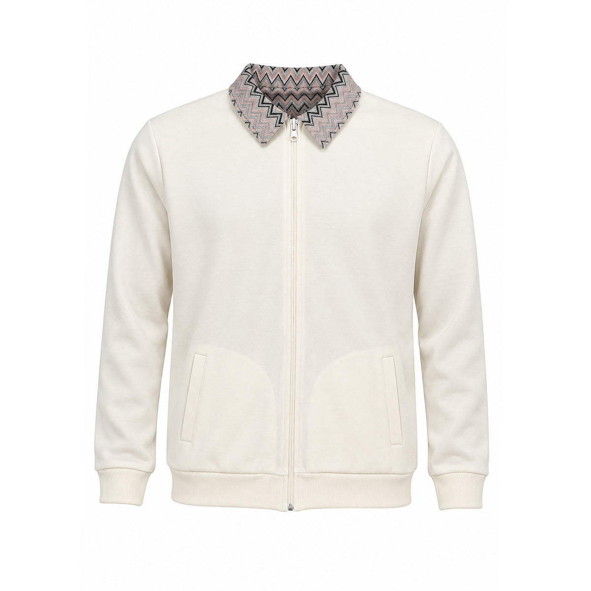 OBA Aura Wave Reversible Jacket Ivory Mist