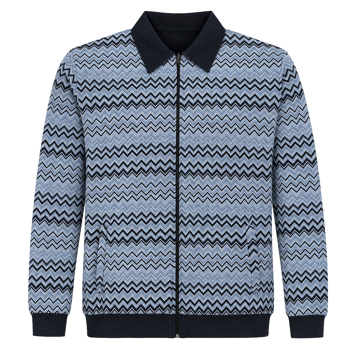 OBA Aura Wave Reversible Jacket Ocean blue