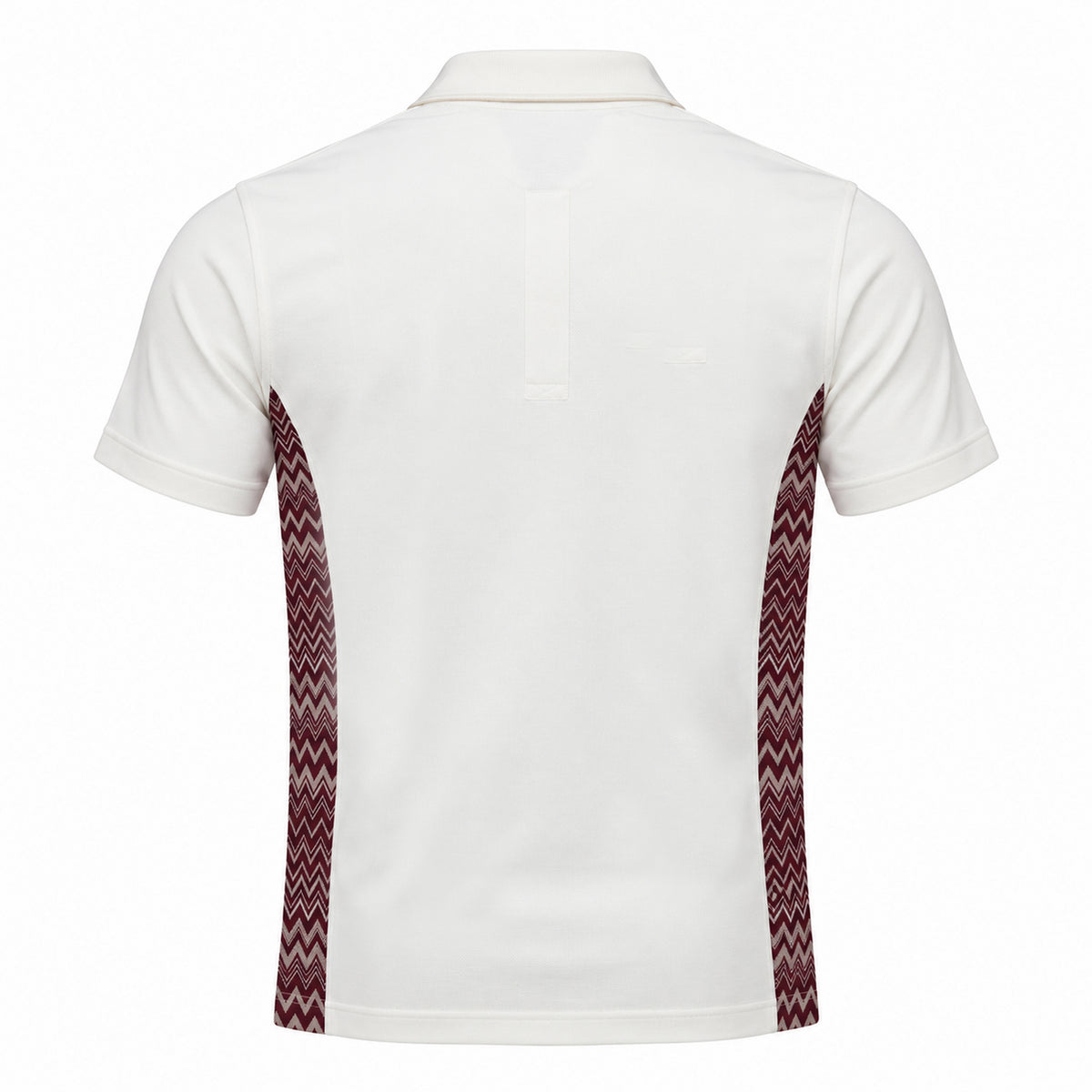 OBA Aura Wave Side Panel Polo Merlot Cream