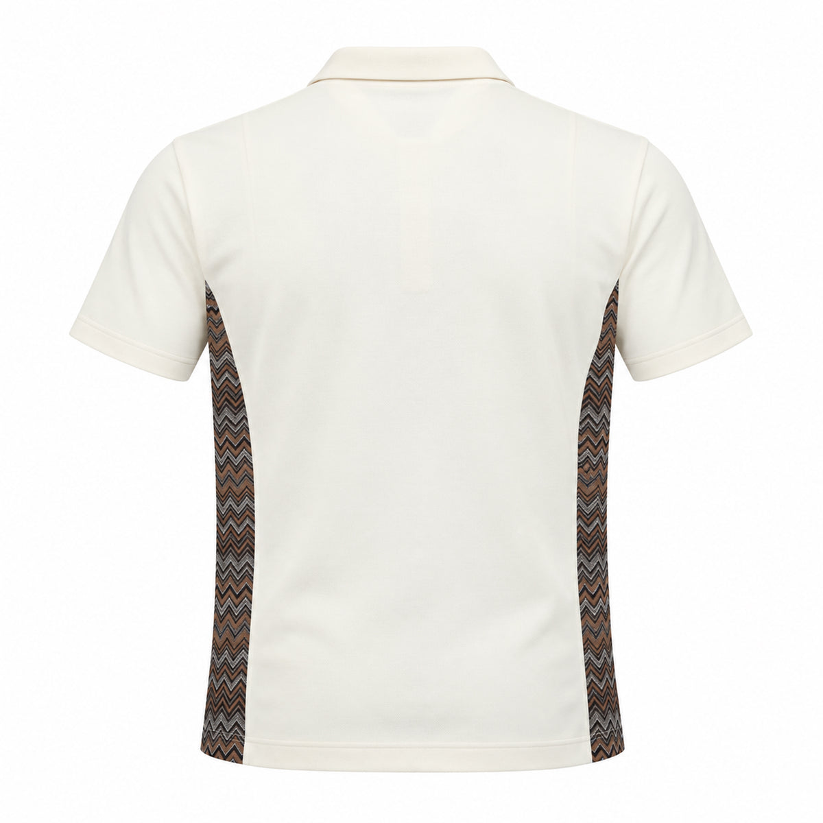 OBA Aura Wave Side Panel Polo Mocha Waves — achterzijde