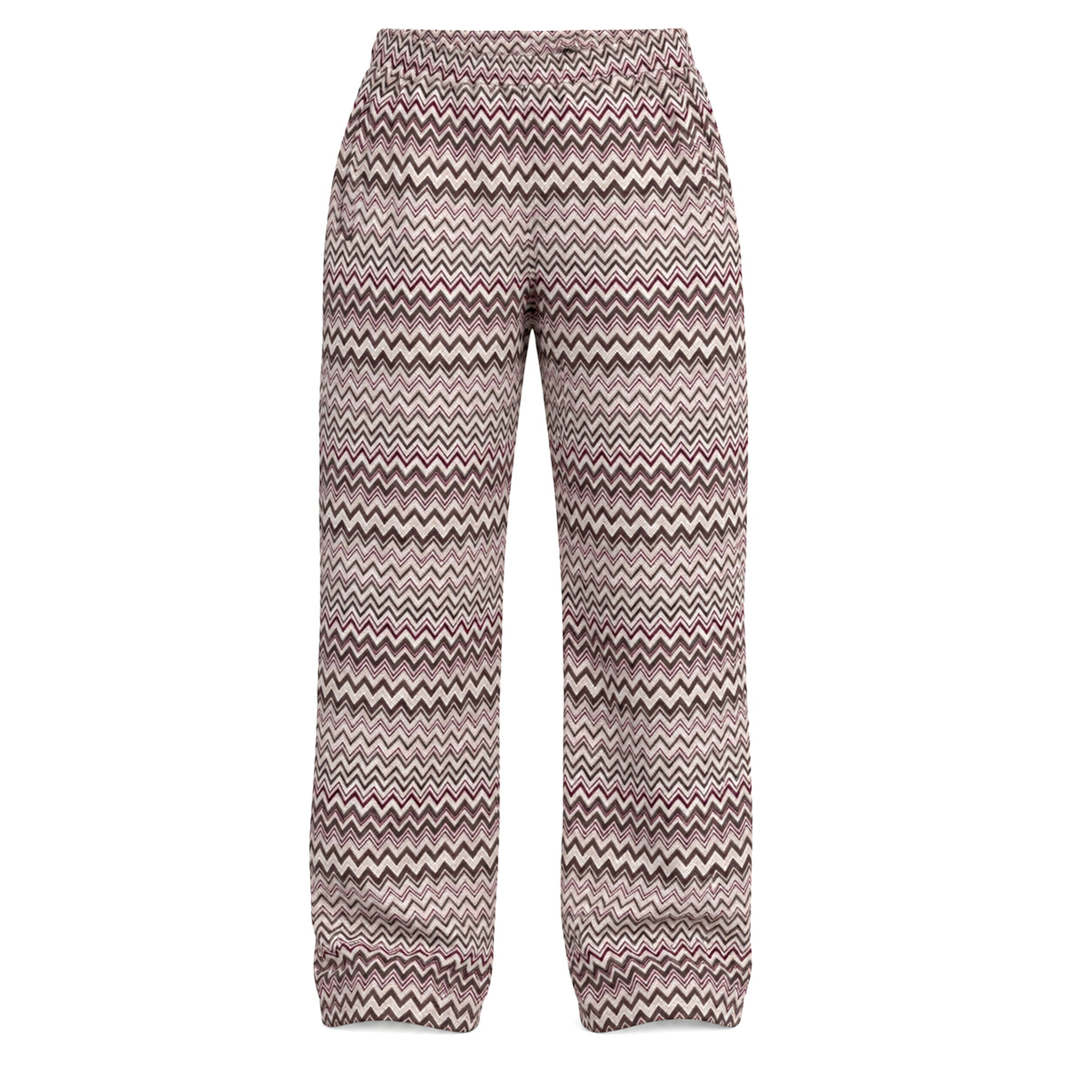 OBA Aura Wave Slim Pants Burgundy Sand