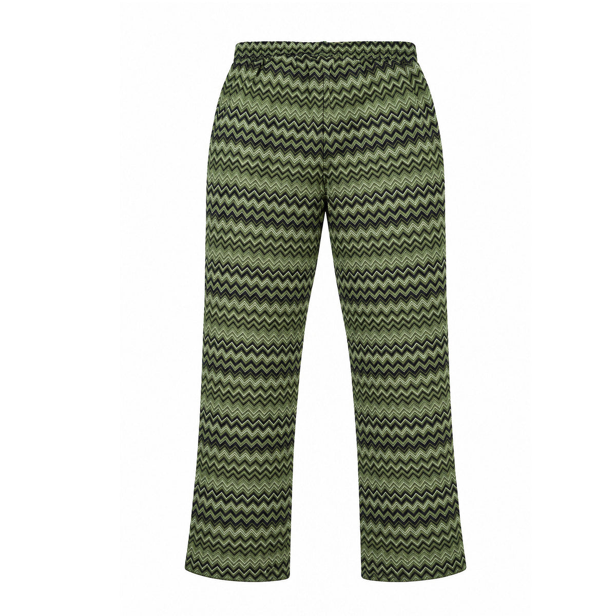 OBA Aura Wave Slim Pants Ivory Olive