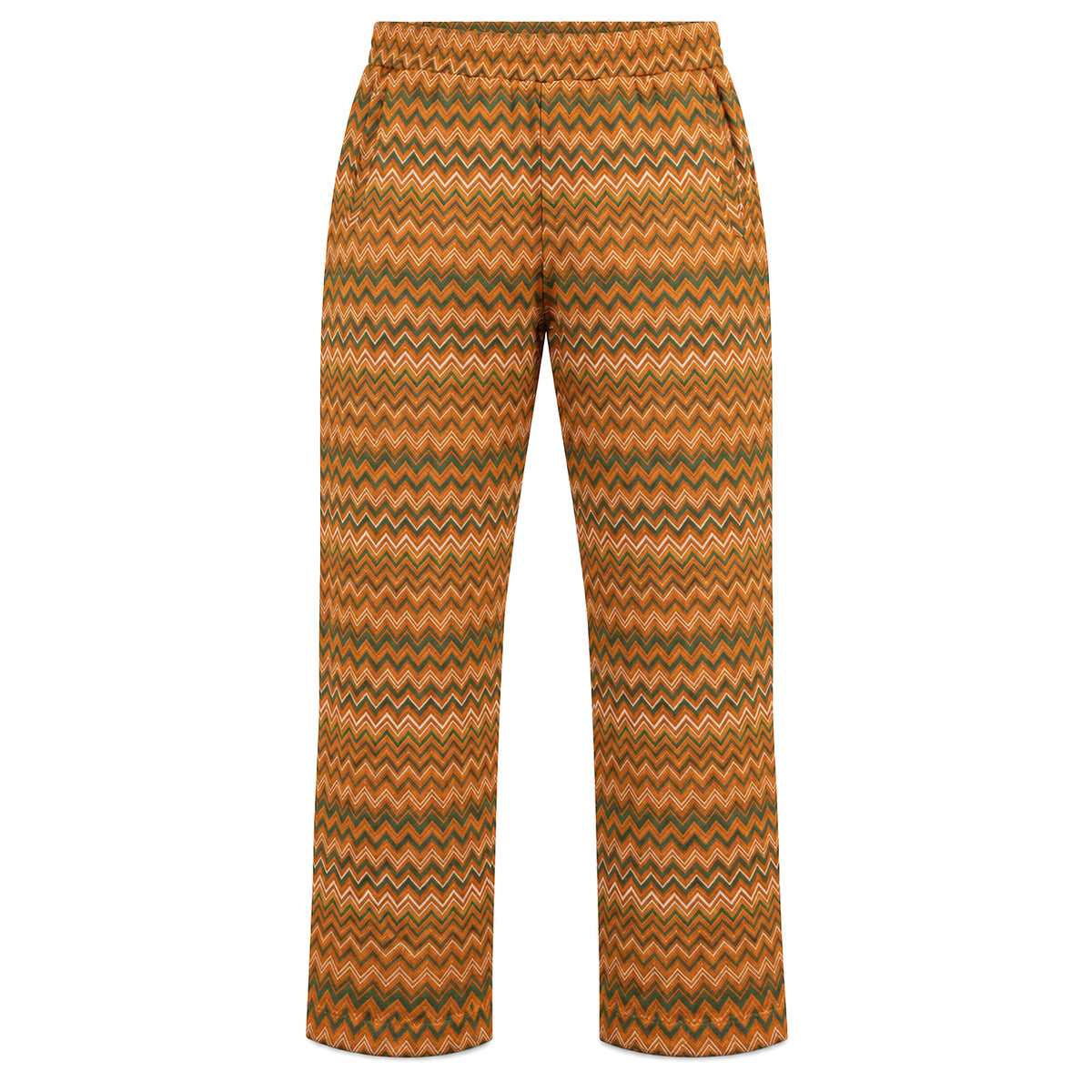 OBA Aura Wave Slim Pants Terracotta Sunset