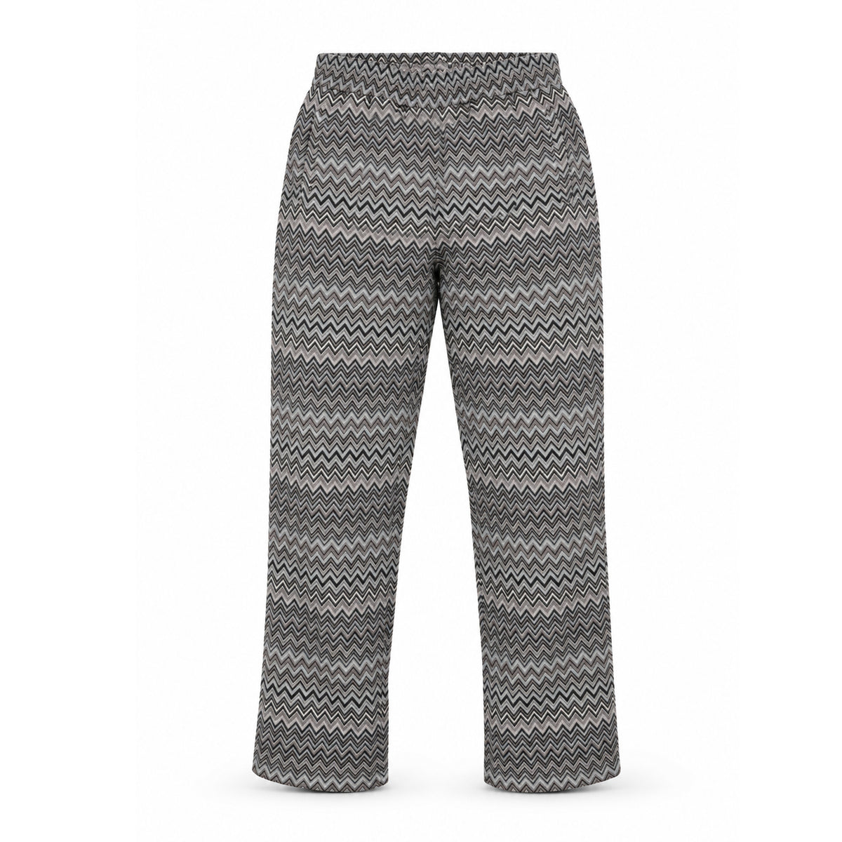 OBA Aura Wave Wide Pants Midnight Ivory