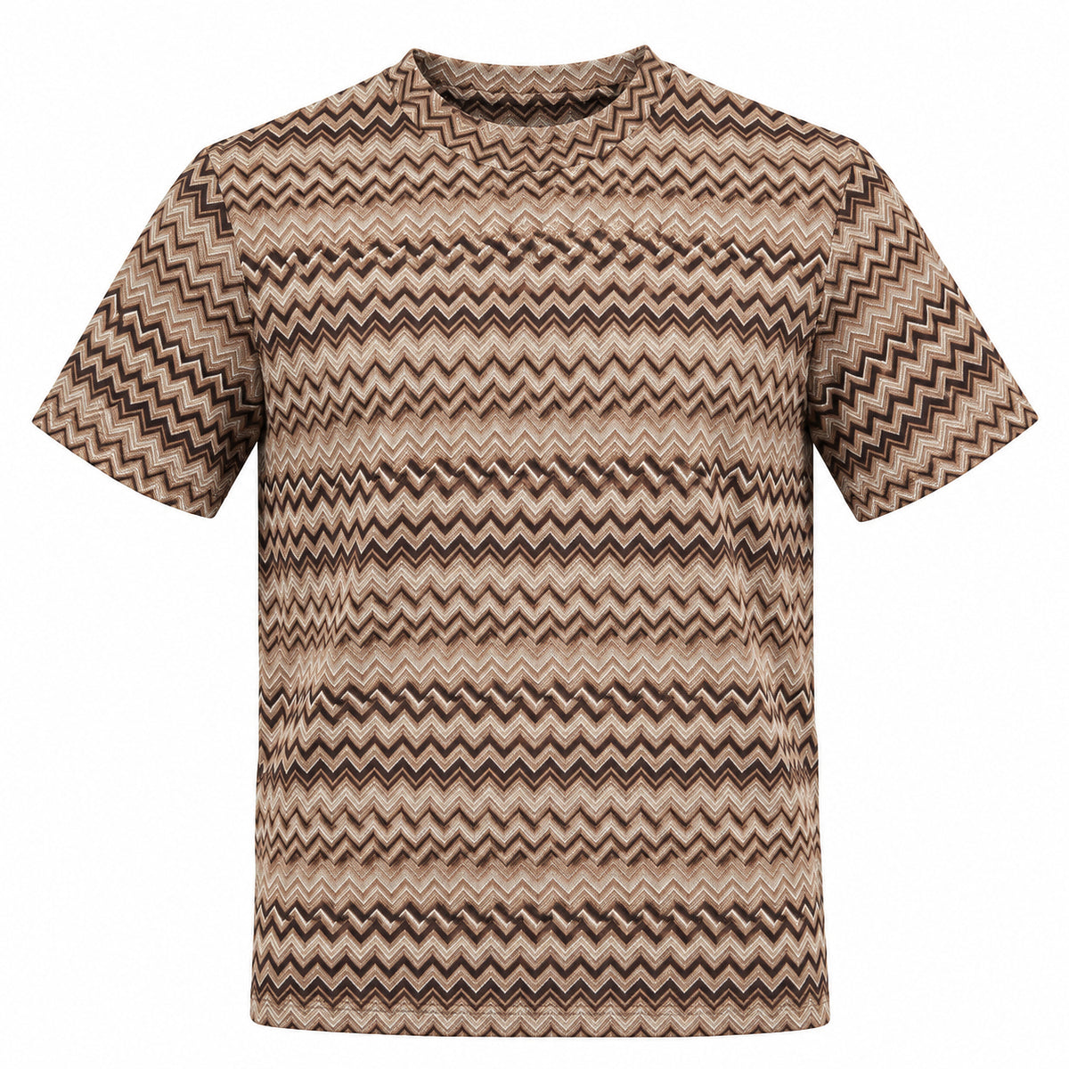 OBA Aura Wave Oversized Tee Desert Mocha