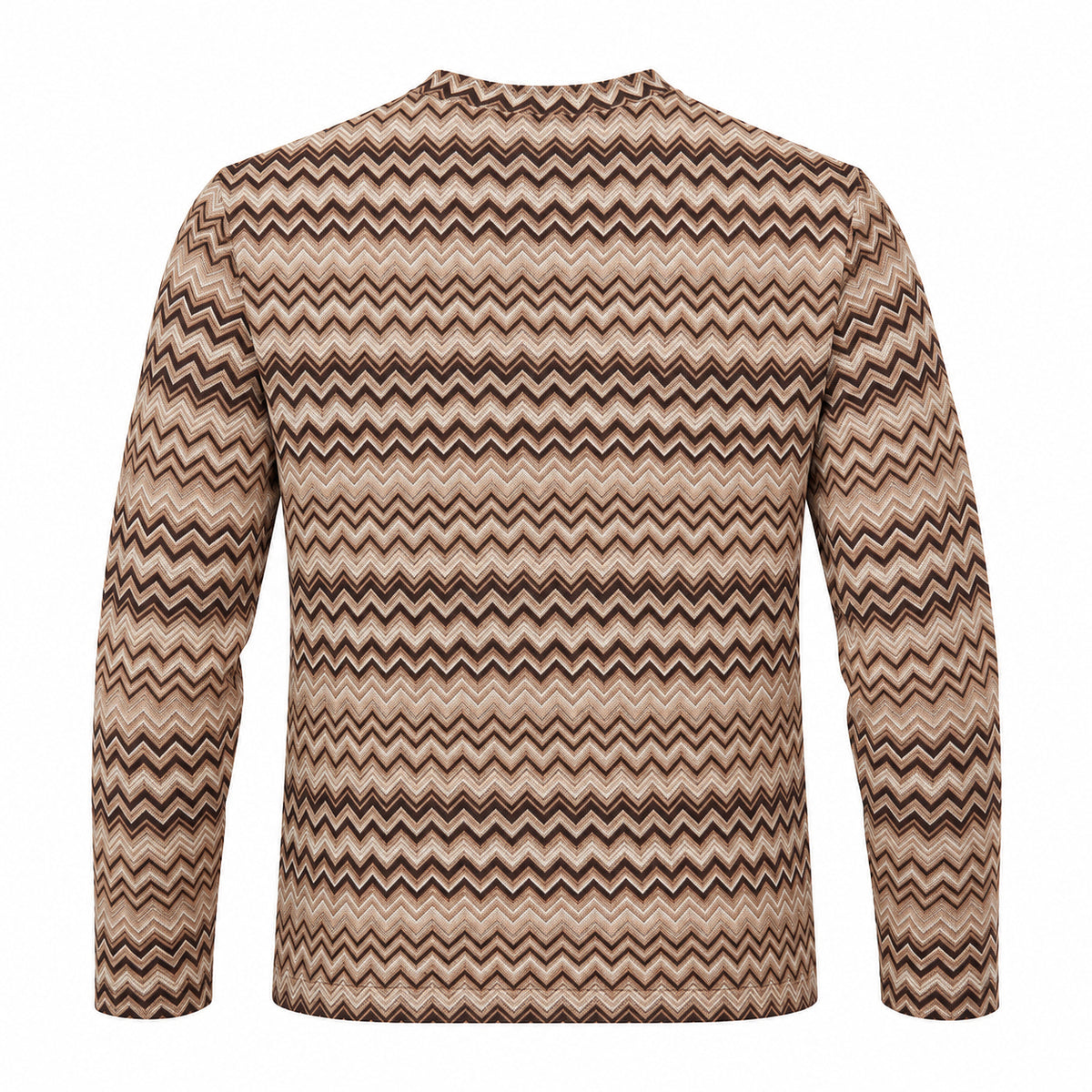 OBA Aura Wave Oversized Tee Long sleeves Desert Mocha