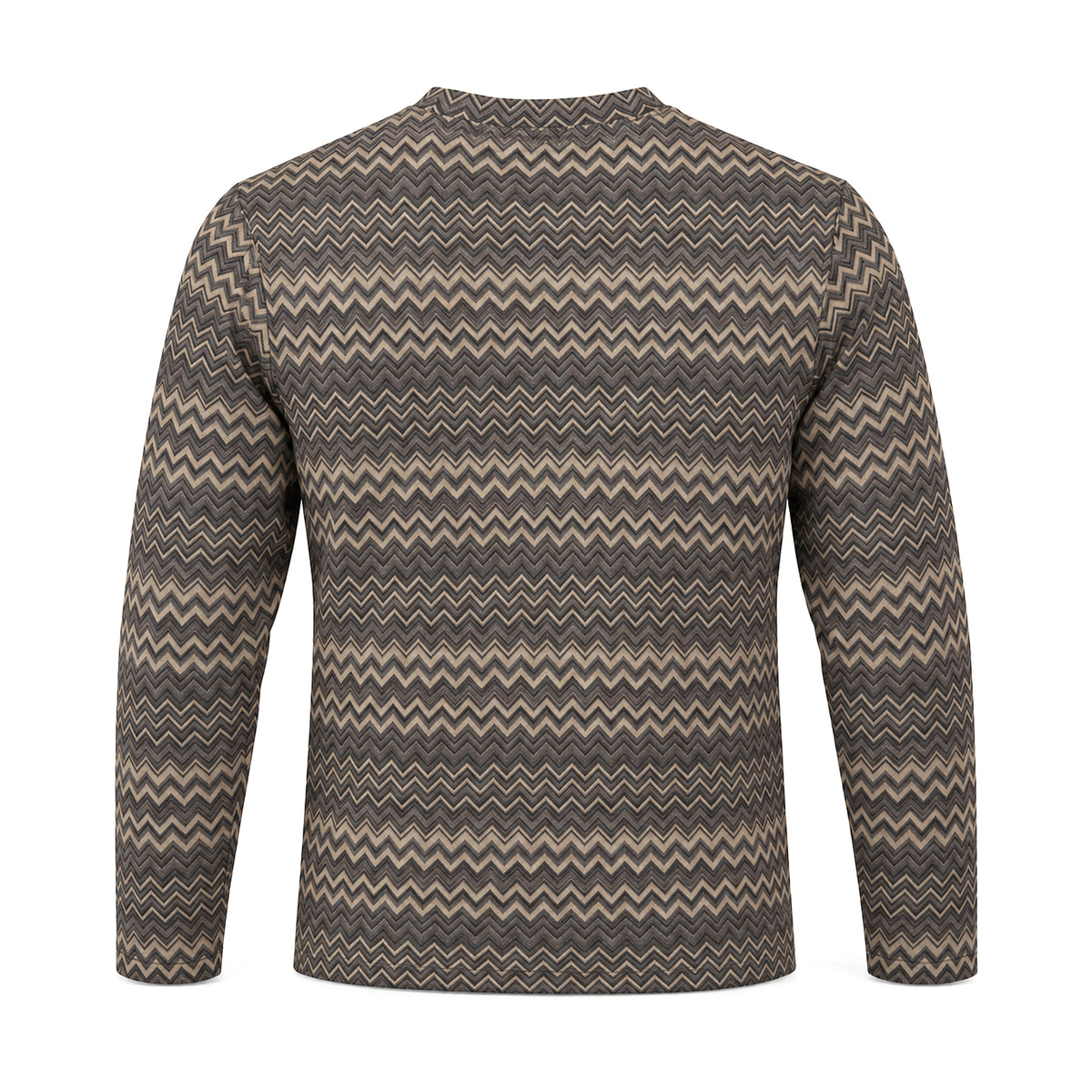 OBA Aura Wave Oversized Tee Long sleeves Graphite Sand