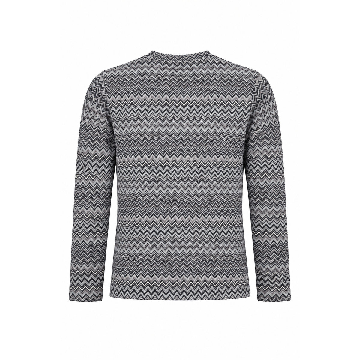 OBA Aura Wave Oversized Tee Long sleeves Midnight Ivory