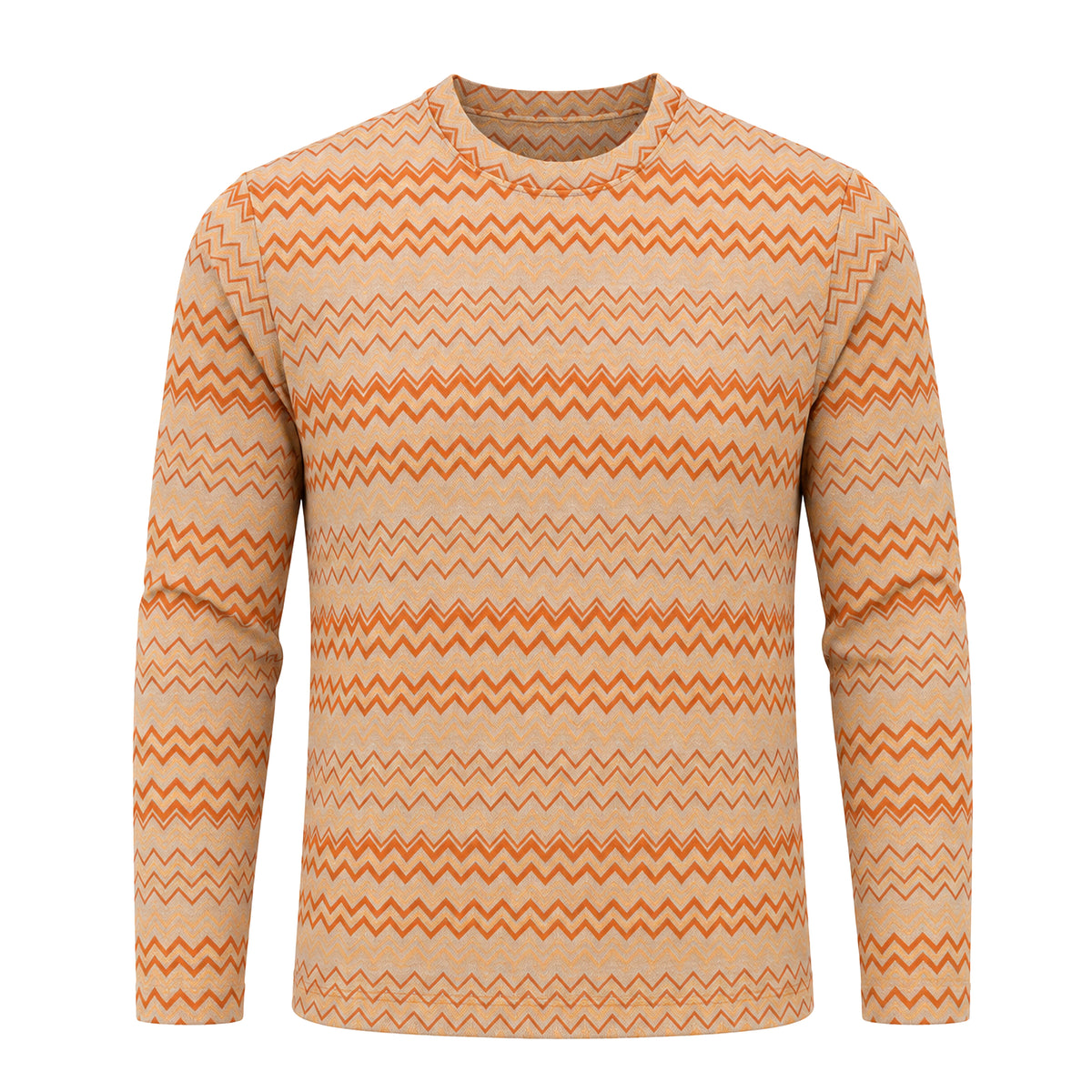 OBA Aura Wave Oversized Tee Long sleeves Sahara Sunset
