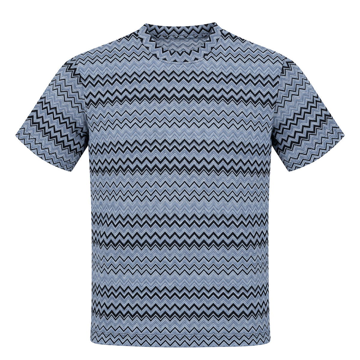 OBA Aura Wave Oversized Tee Ocean blue