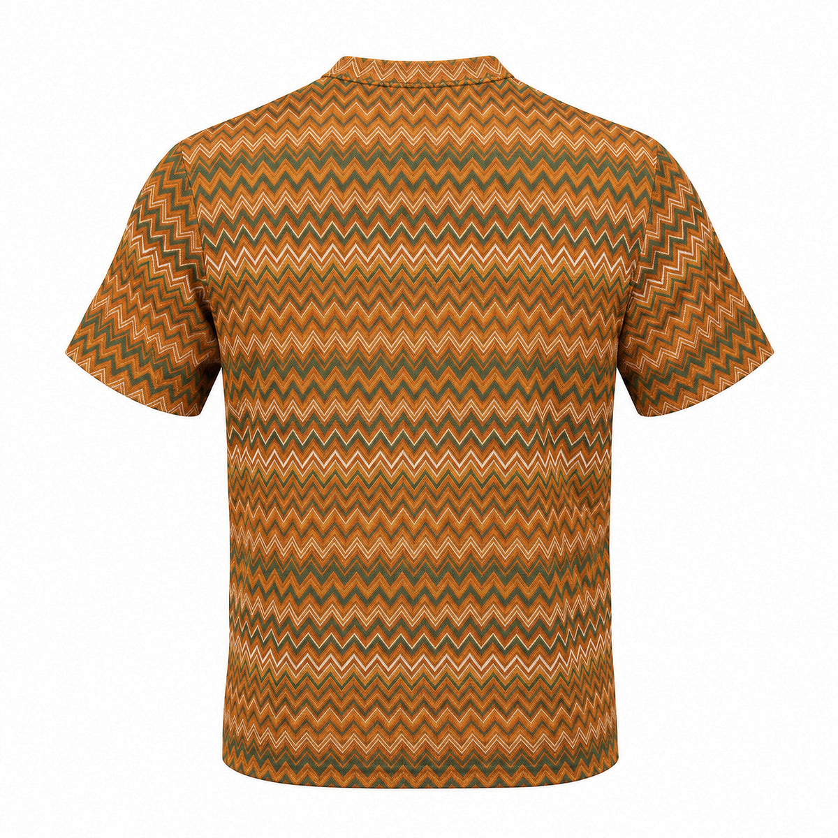 OBA Aura Wave Oversized Tee Terracotta Sunset
