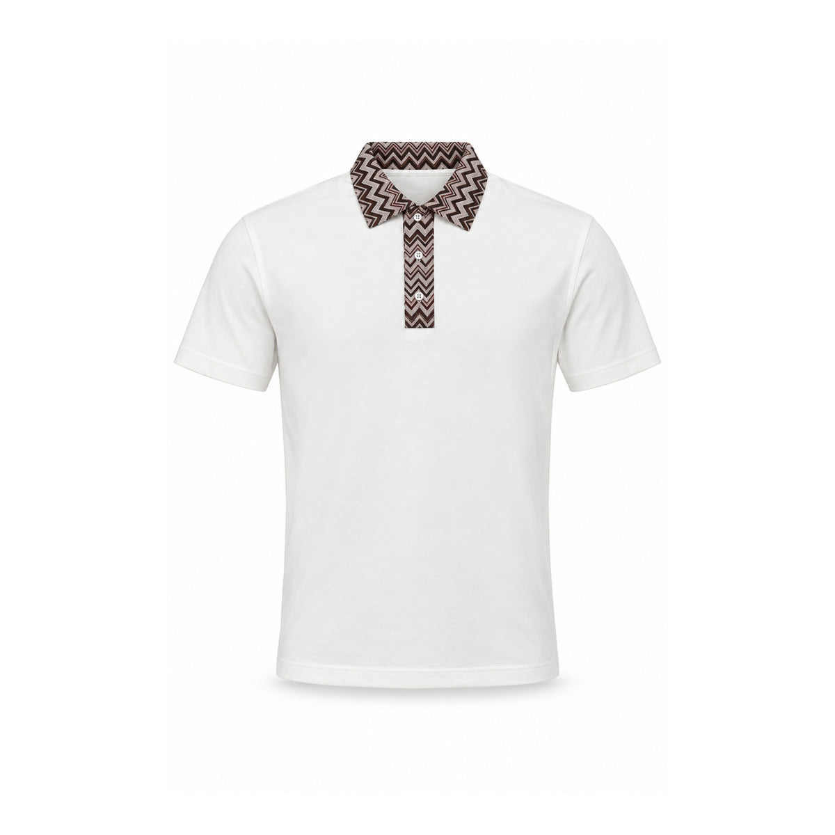 OBA Aura Wave Polo Burgundy Mocha