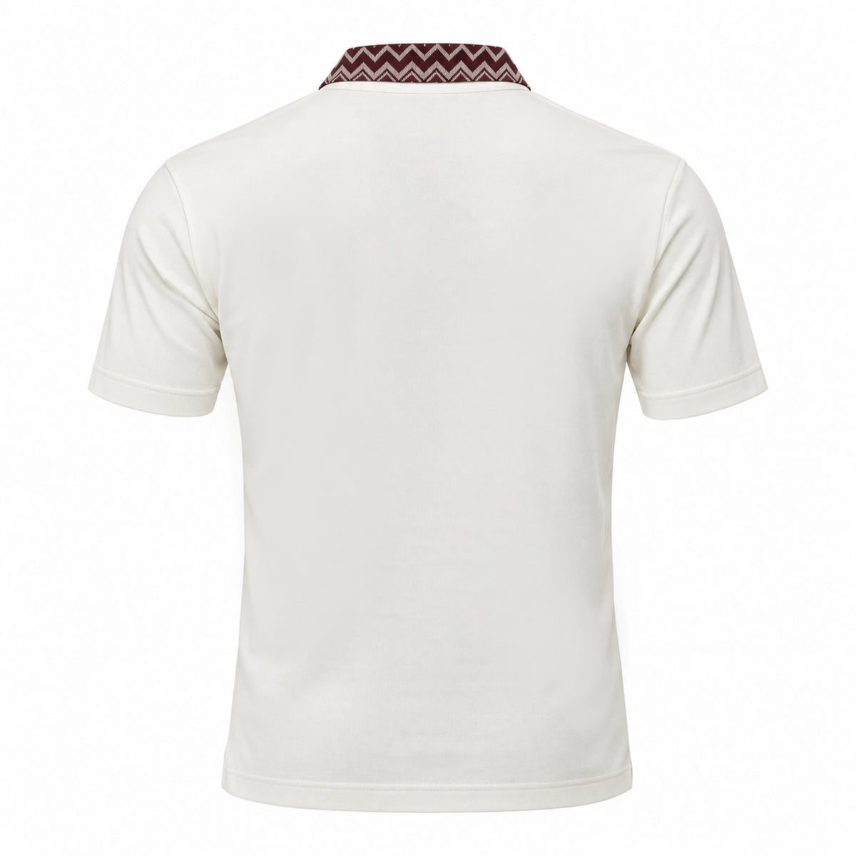 OBA Aura Wave Polo Merlot Cream