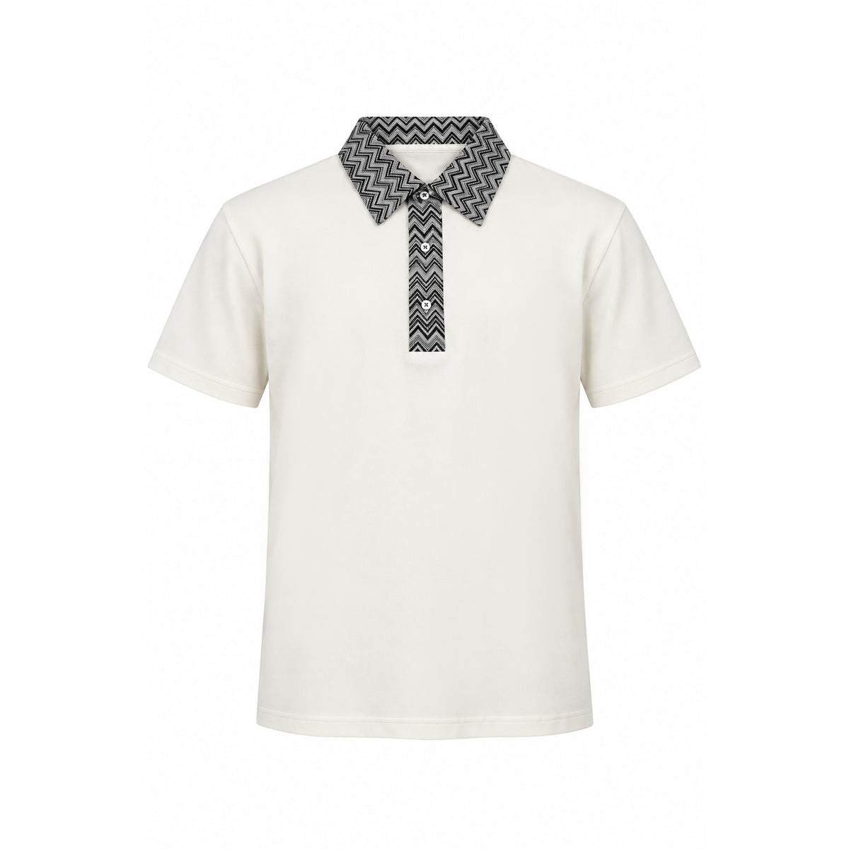 OBA Aura Wave Polo Midnight Ivory