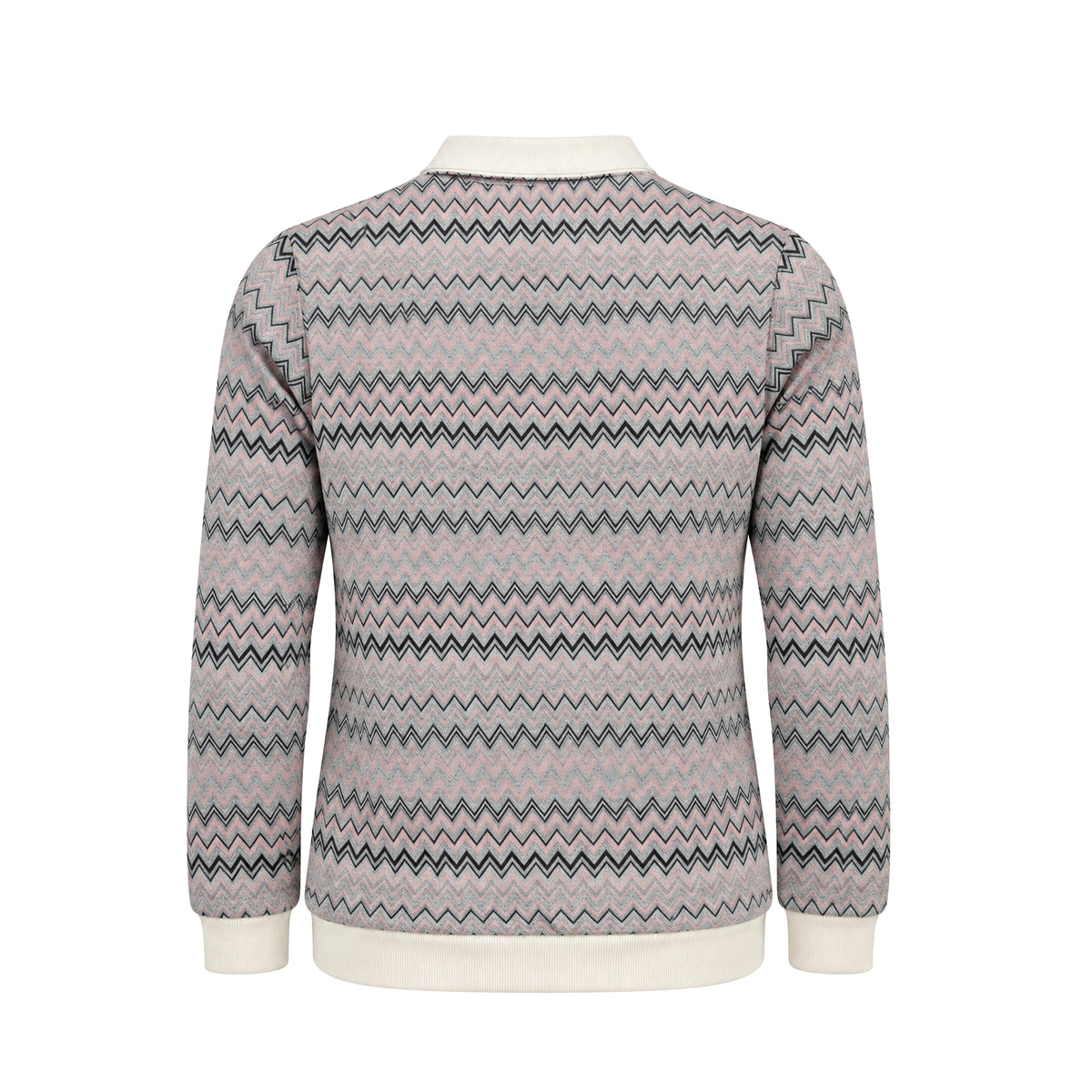OBA Aura Wave Reversible Jacket Ivory Mist