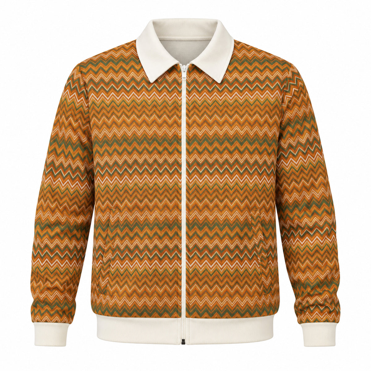 OBA Aura Wave Reversible Jacket Terracotta Sunset