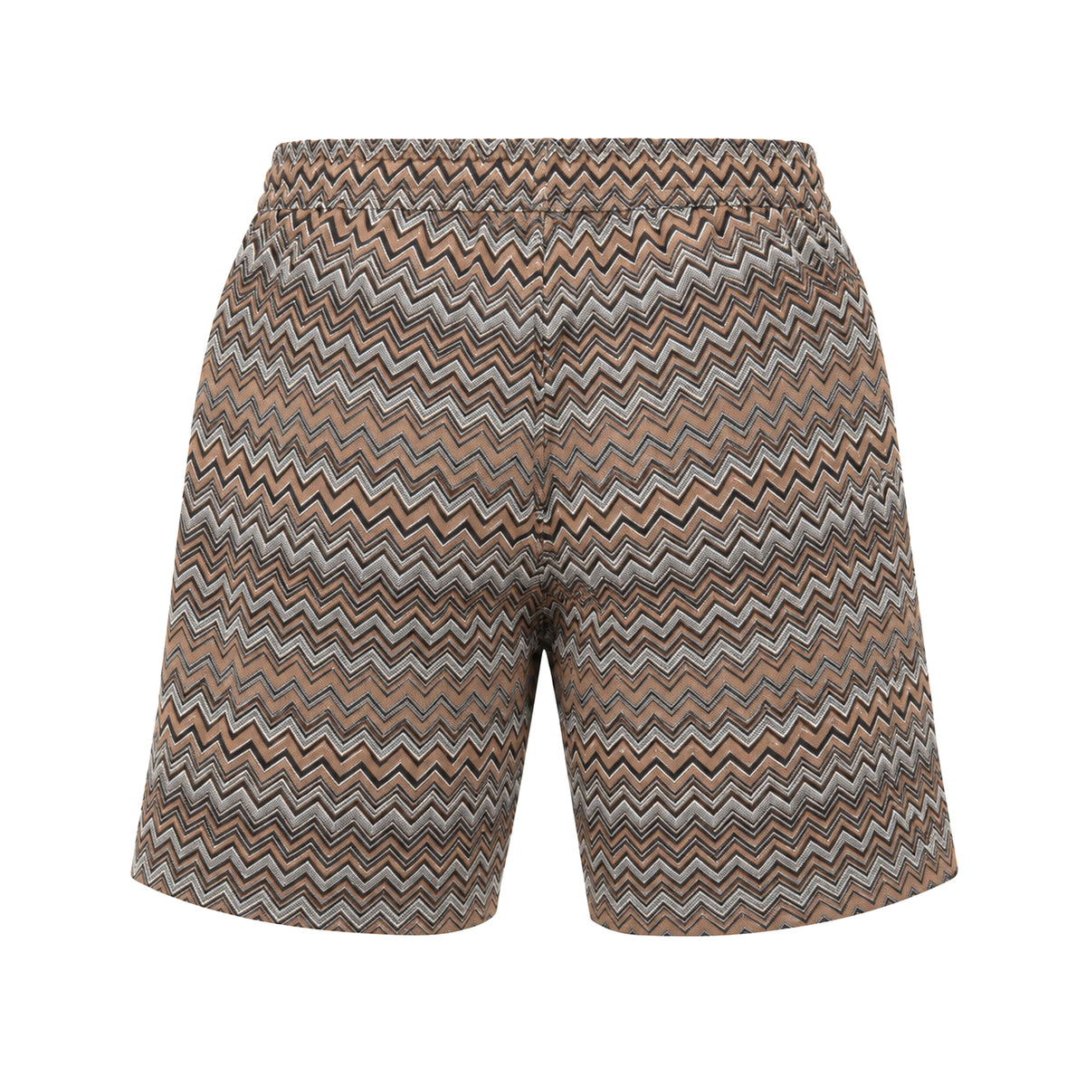 OBA Aura Wave Shorts Mocha Waves — achterzijde