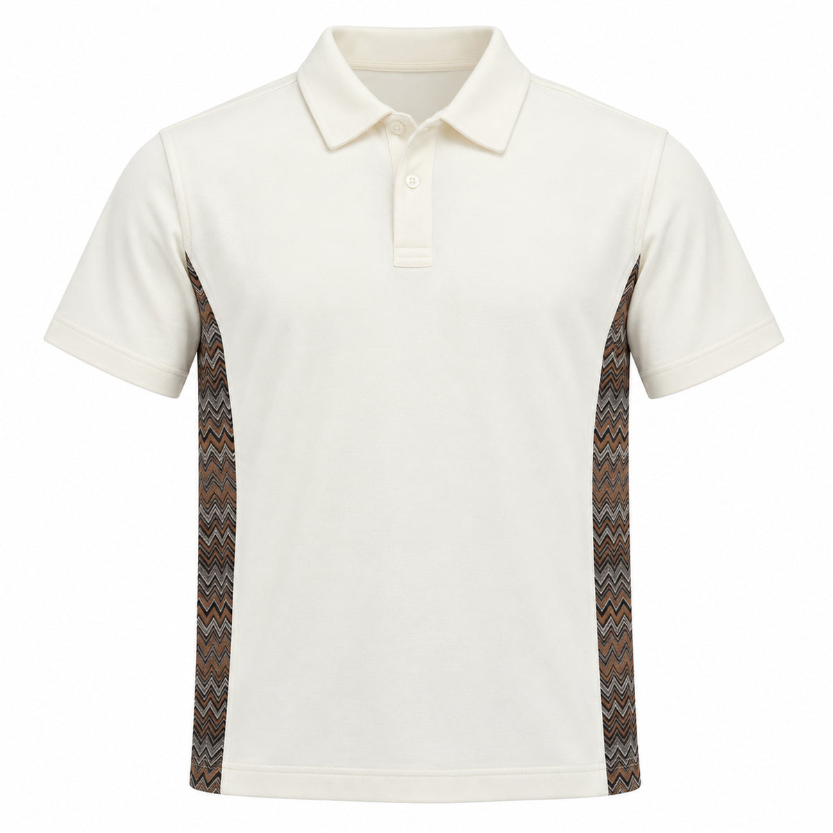 OBA Aura Wave Side Panel Polo Mocha Waves — voorzijde