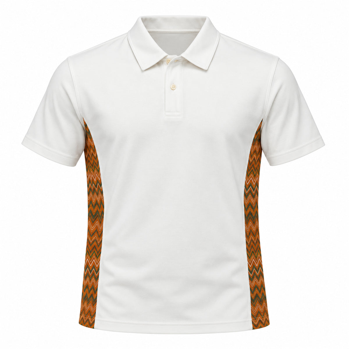OBA Aura Wave Side Panel Polo Terracotta Sunset