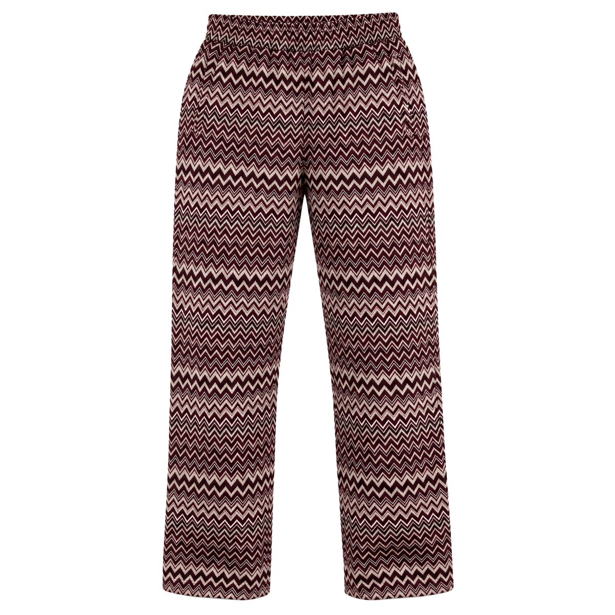 OBA Aura Wave Slim Pants Merlot Cream