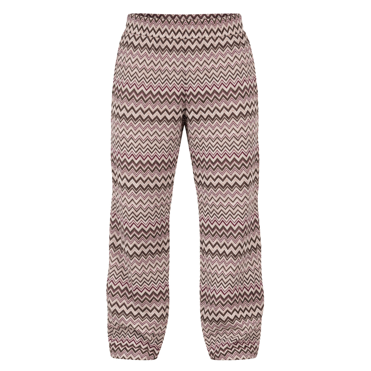 OBA Aura Wave Wide Pants Burgundy Sand