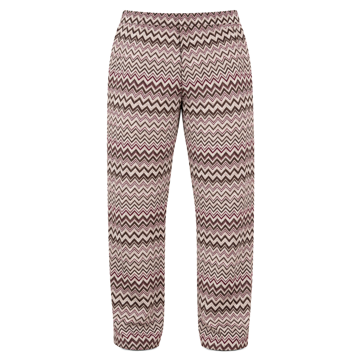 OBA Aura Wave Wide Pants Burgundy Sand