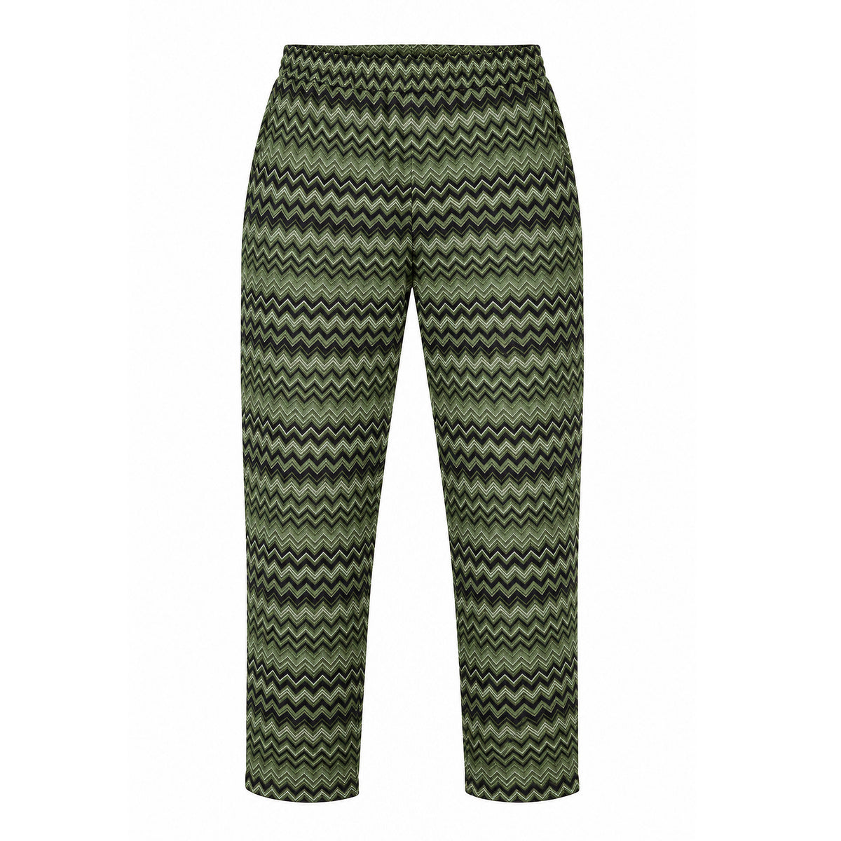 OBA Aura Wave Wide Pants Ivory Olive
