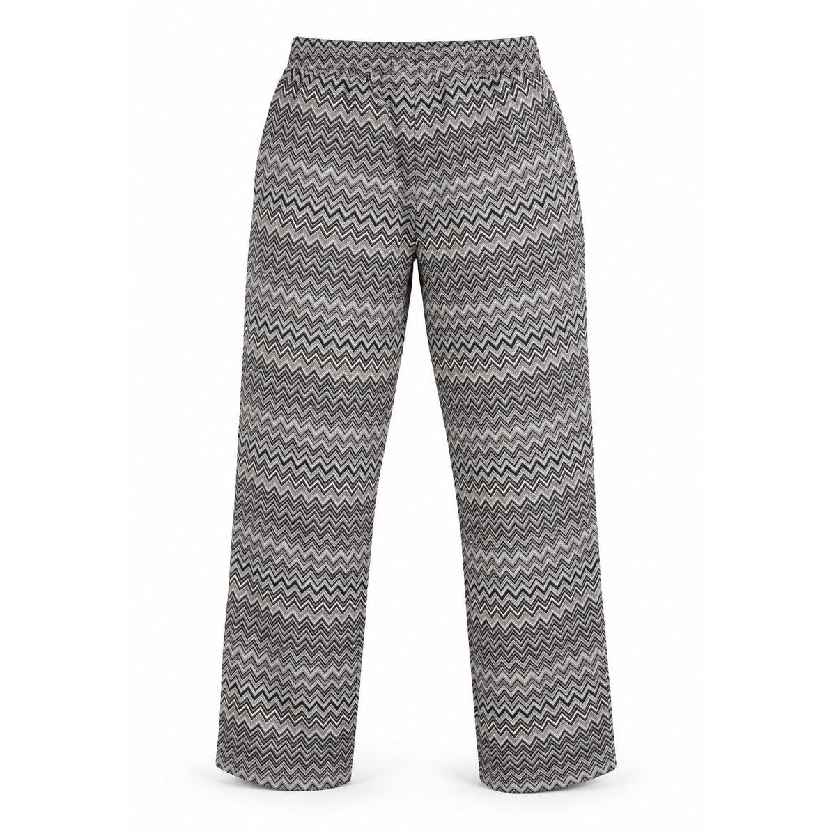 OBA Aura Wave Wide Pants Midnight Ivory